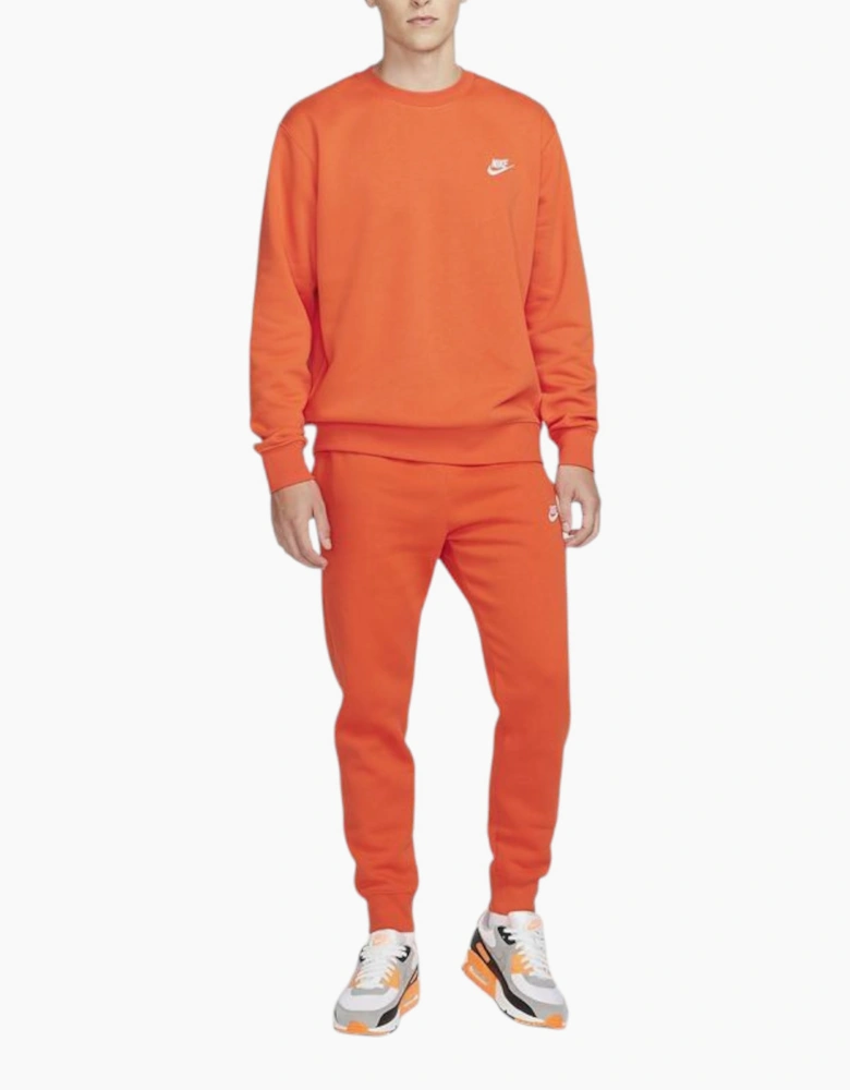 NIKE BV2662 Sportswear Club Fleece Men's Crew Relax Fit Sweatshirt