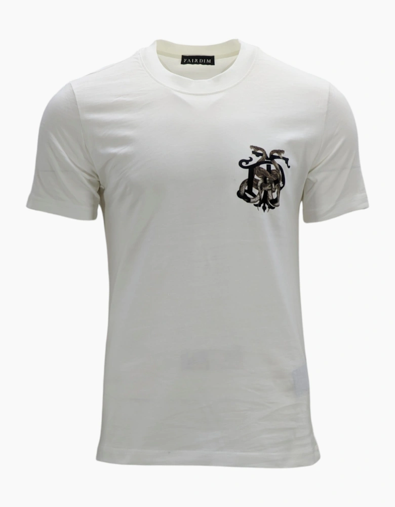 FAIRDIM Mens T Shirts Graphic Short Sleeved Cotton Summer Black White Casual Tee