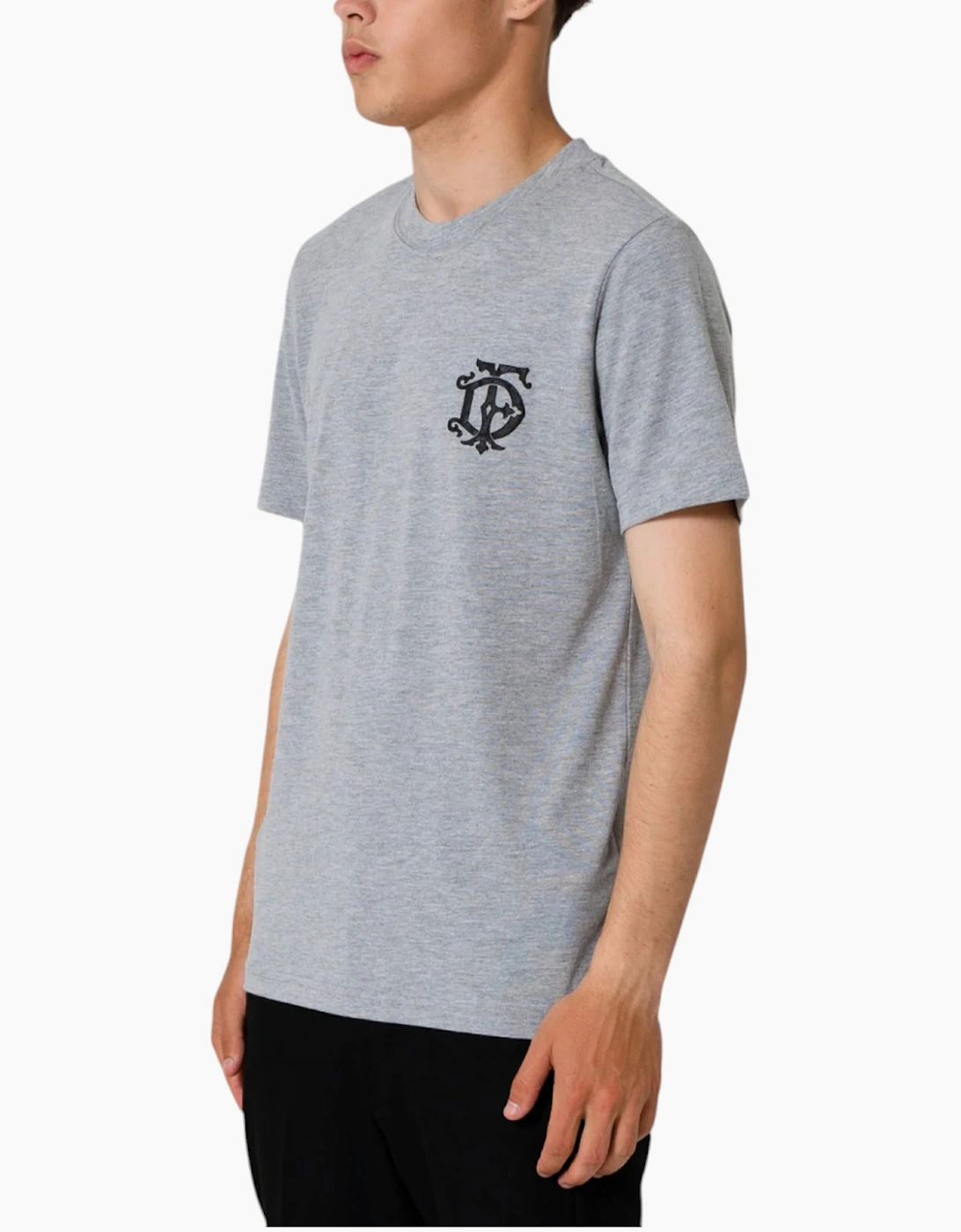 Mens T Shirts Crew Neck Basic Logo Cotton Short Sleeve Casual Summer Gym Tee New