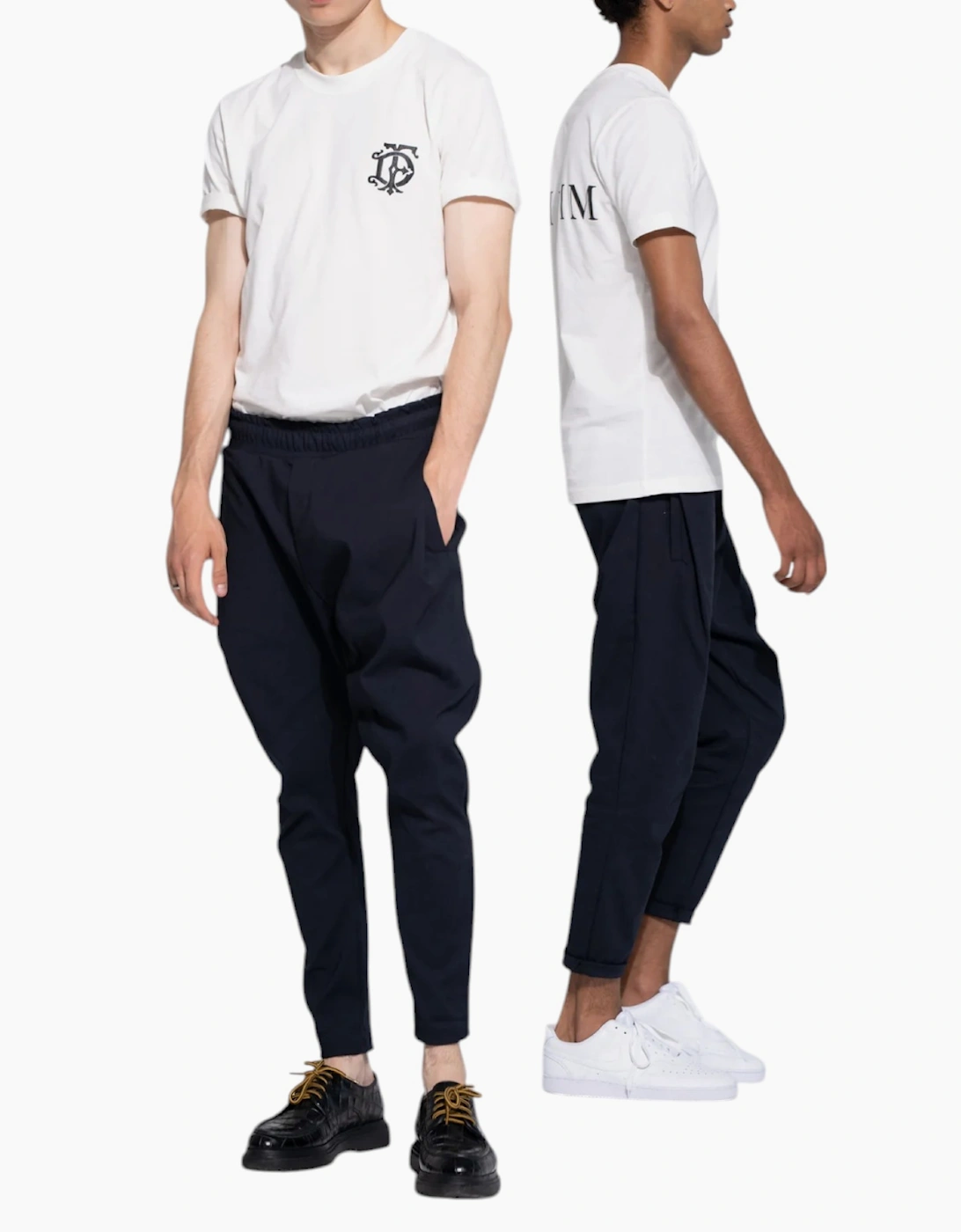 Mens T Shirts Crew Neck Basic Logo Cotton Short Sleeve Casual Summer Gym Tee New