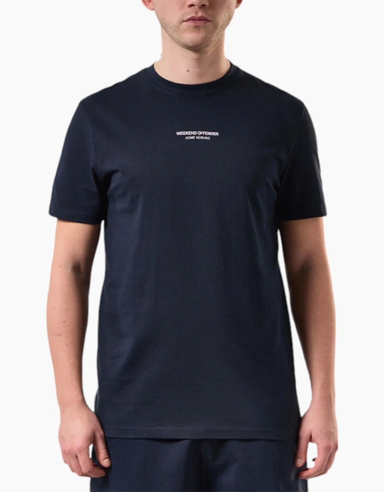 Weekend Offender Mens T Shirts Peele Crew Neck Short Sleeve Cotton Tops S-6XL