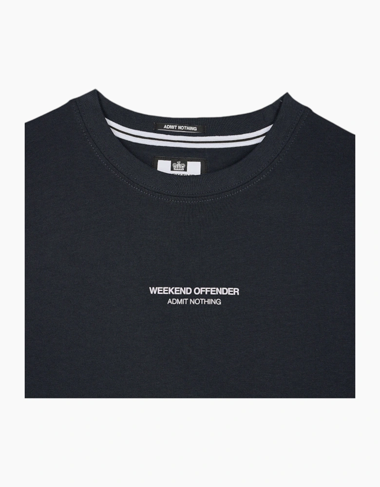 Weekend Offender Mens T Shirts Peele Crew Neck Short Sleeve Cotton Tops S-6XL