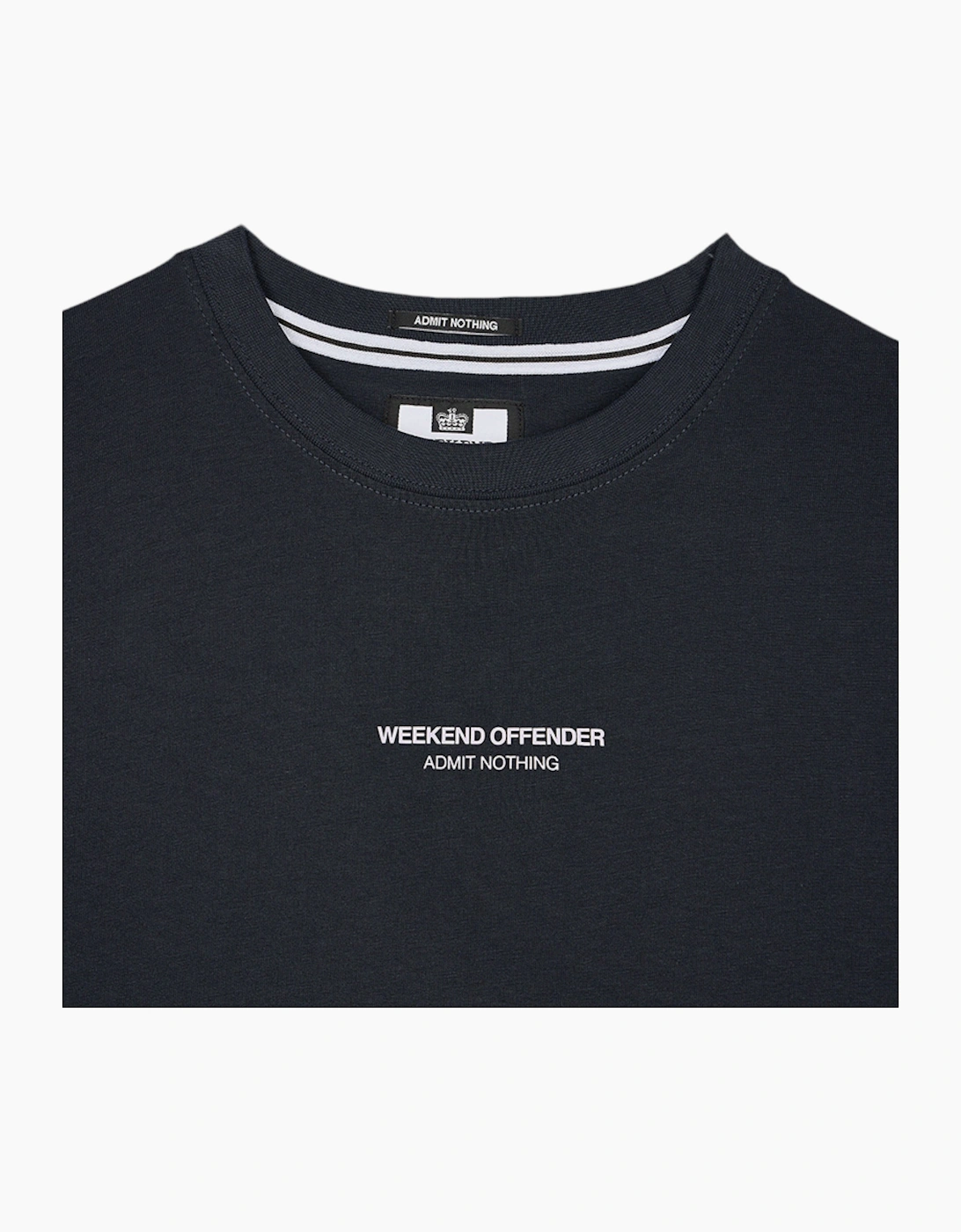 Weekend Offender Mens T Shirts Peele Crew Neck Short Sleeve Cotton Tops S-6XL