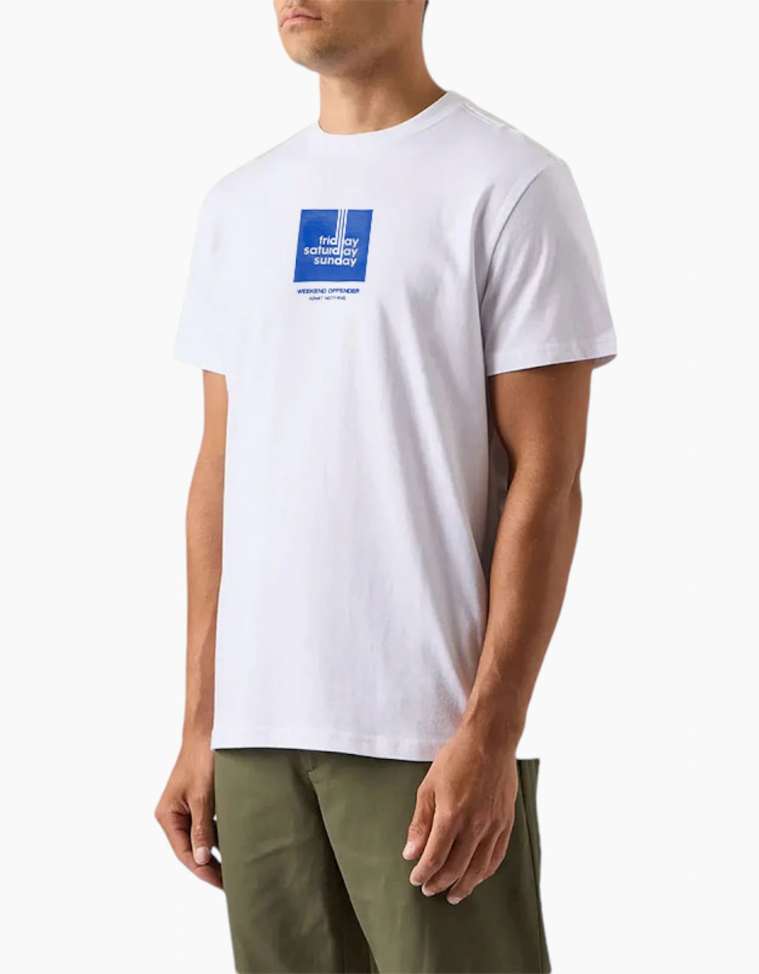 Weekend Offender Mens T Shirts 72 Hours Crew Neck Short Sleeve Cotton Summer Tee, 10 of 9