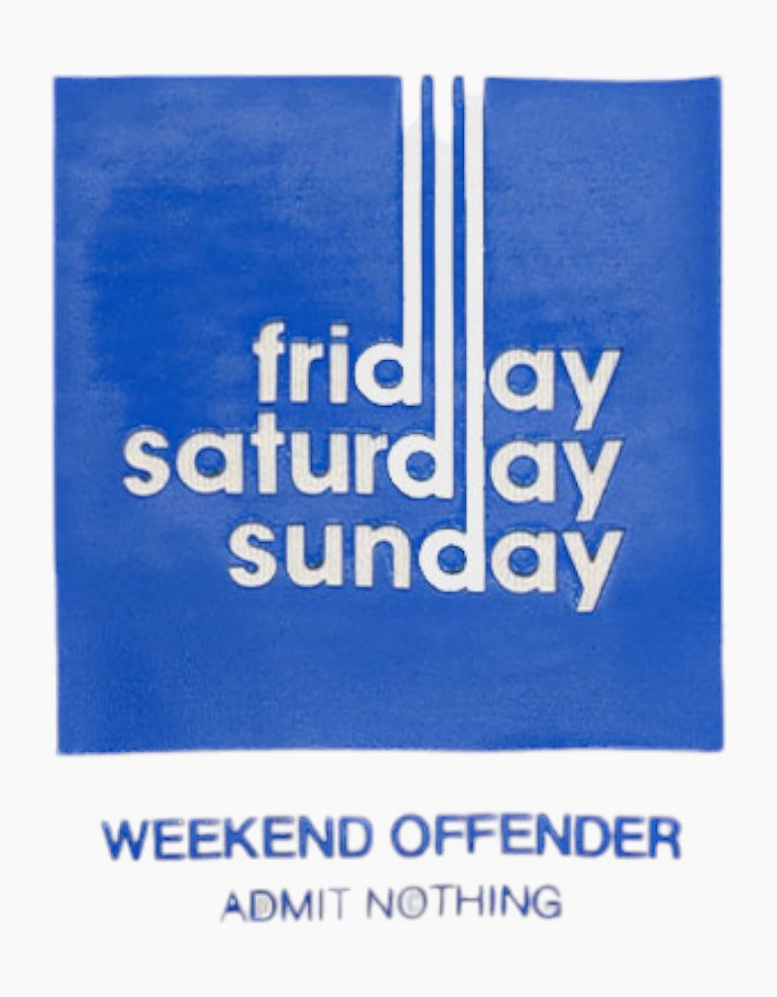 Weekend Offender Mens T Shirts 72 Hours Crew Neck Short Sleeve Cotton Summer Tee