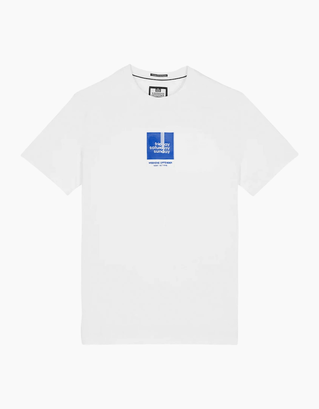 Weekend Offender Mens T Shirts 72 Hours Crew Neck Short Sleeve Cotton Summer Tee
