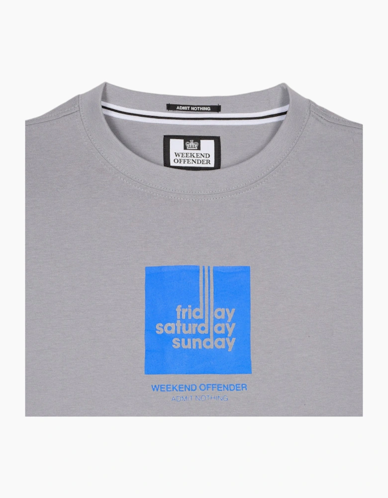 Weekend Offender Mens T Shirts 72 Hours Crew Neck Short Sleeve Cotton Summer Tee