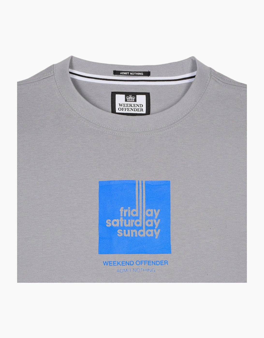 Weekend Offender Mens T Shirts 72 Hours Crew Neck Short Sleeve Cotton Summer Tee