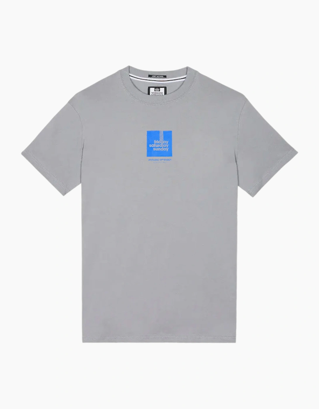 Weekend Offender Mens T Shirts 72 Hours Crew Neck Short Sleeve Cotton Summer Tee