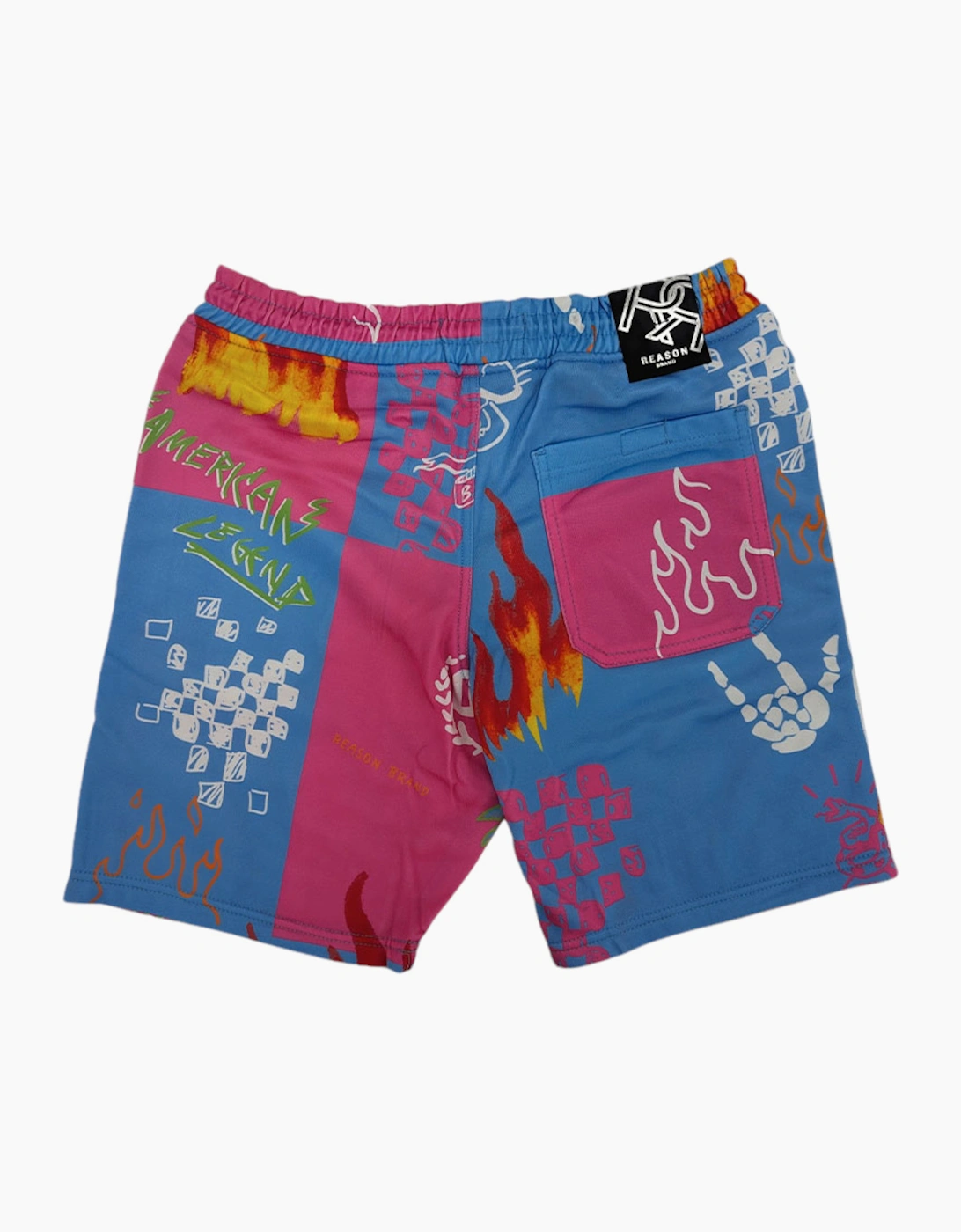 Mens Fleece Shorts Plus Sizes Sweat Joggers Beach Bermuda AOP Graphic Gym Shorts