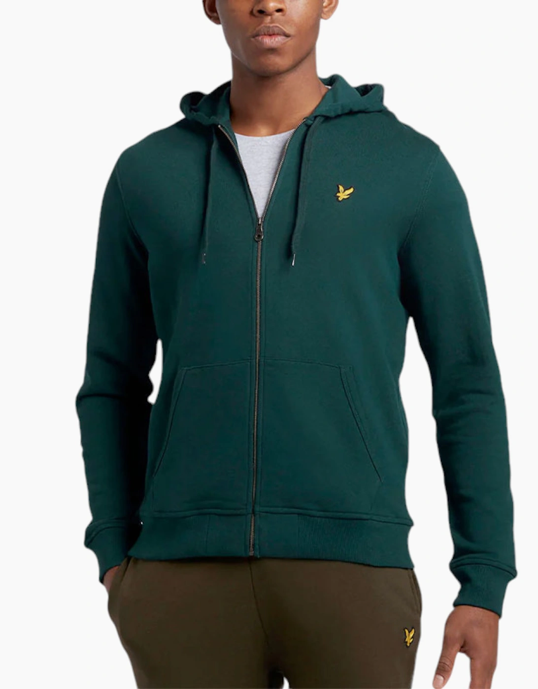 Lyle & Scott Mens Hoodies Sweatshirt Long Sleeve Full Zip Winter New Hooded Tops