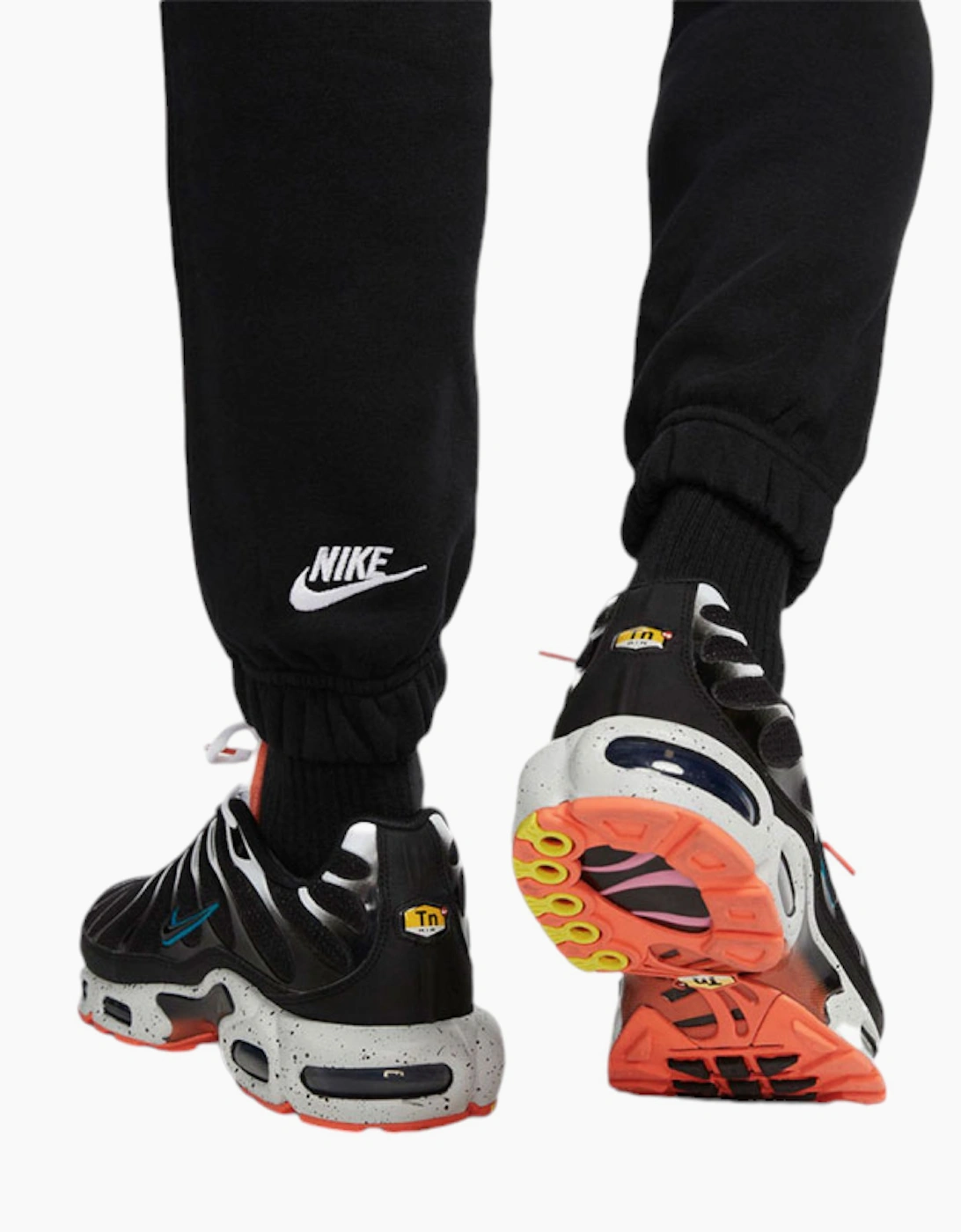 NIKE DM6872 Mens Fleece Joggers BB Club Logo Sport Essentials Tracksuit Bottoms