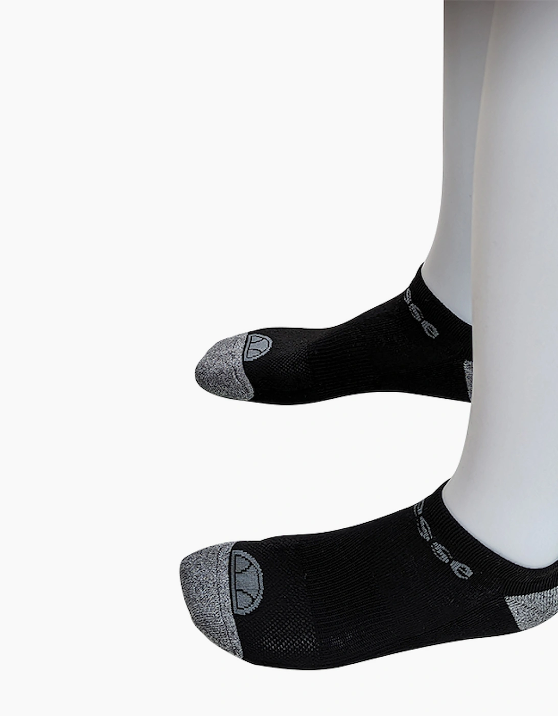 ELLESSE Mens Low Cut Socks 3 Pack Regular Soft Cotton Gym Sports Trainer Socks
