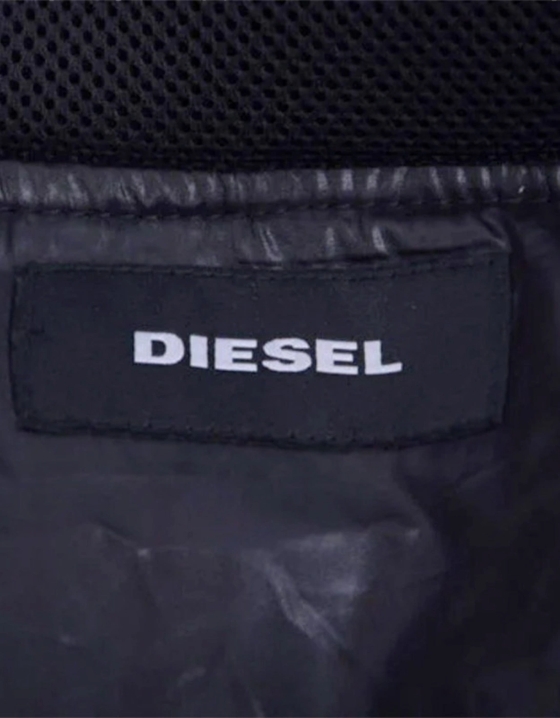 DIESEL D NEYT Mens Bomber Jacket Hooded Light Padded Quilted Casual Cotton Coat