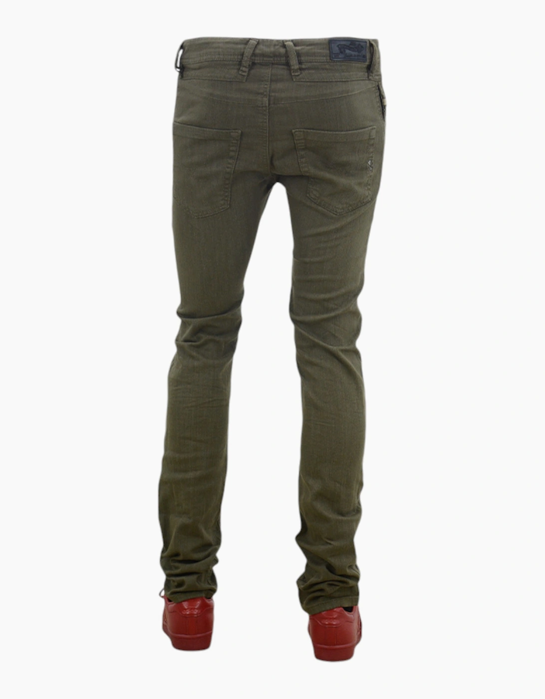 DIESEL BELTHER 0837L Mens Jeans Tapered Leg Casual Regular Slim Fit Denim Pants