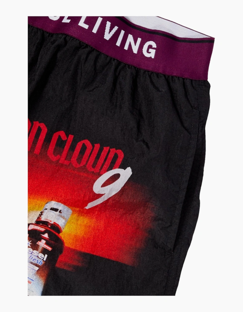 Diesel BMBX-NICO-EL Mens Swimming Shorts Quick Dry Summer Beach Swim Board Short