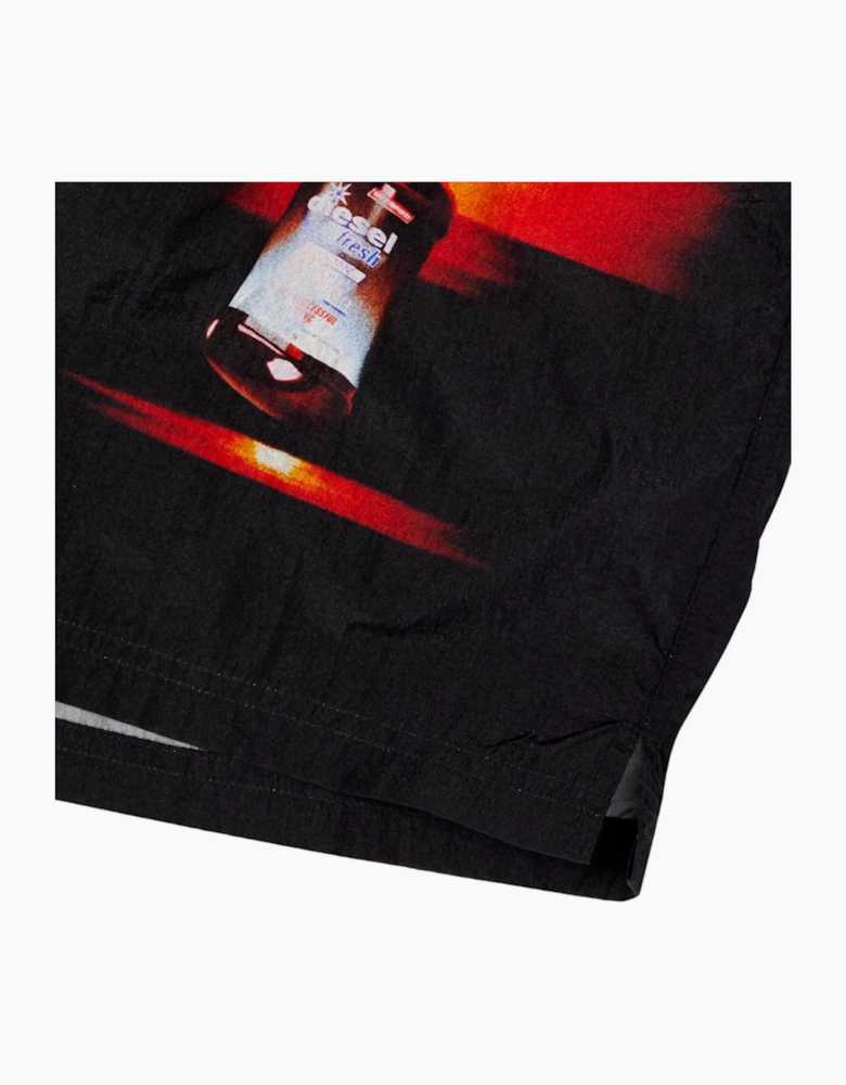 Diesel BMBX-NICO-EL Mens Swimming Shorts Quick Dry Summer Beach Swim Board Short