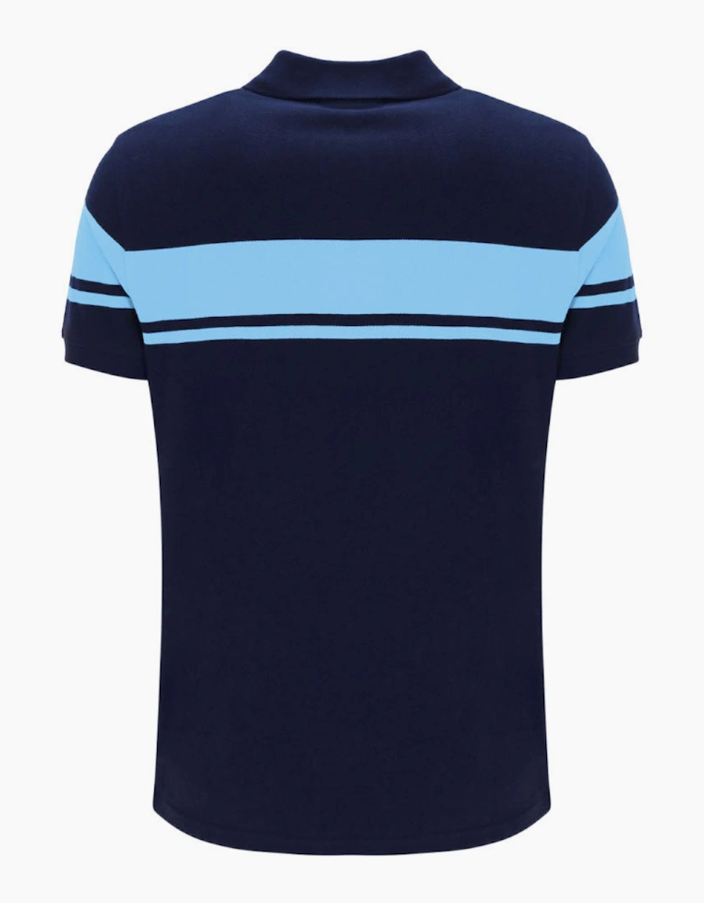 Sergio Tacchini Young Line Polo shirt - Maritime Blue/Baltic Sea