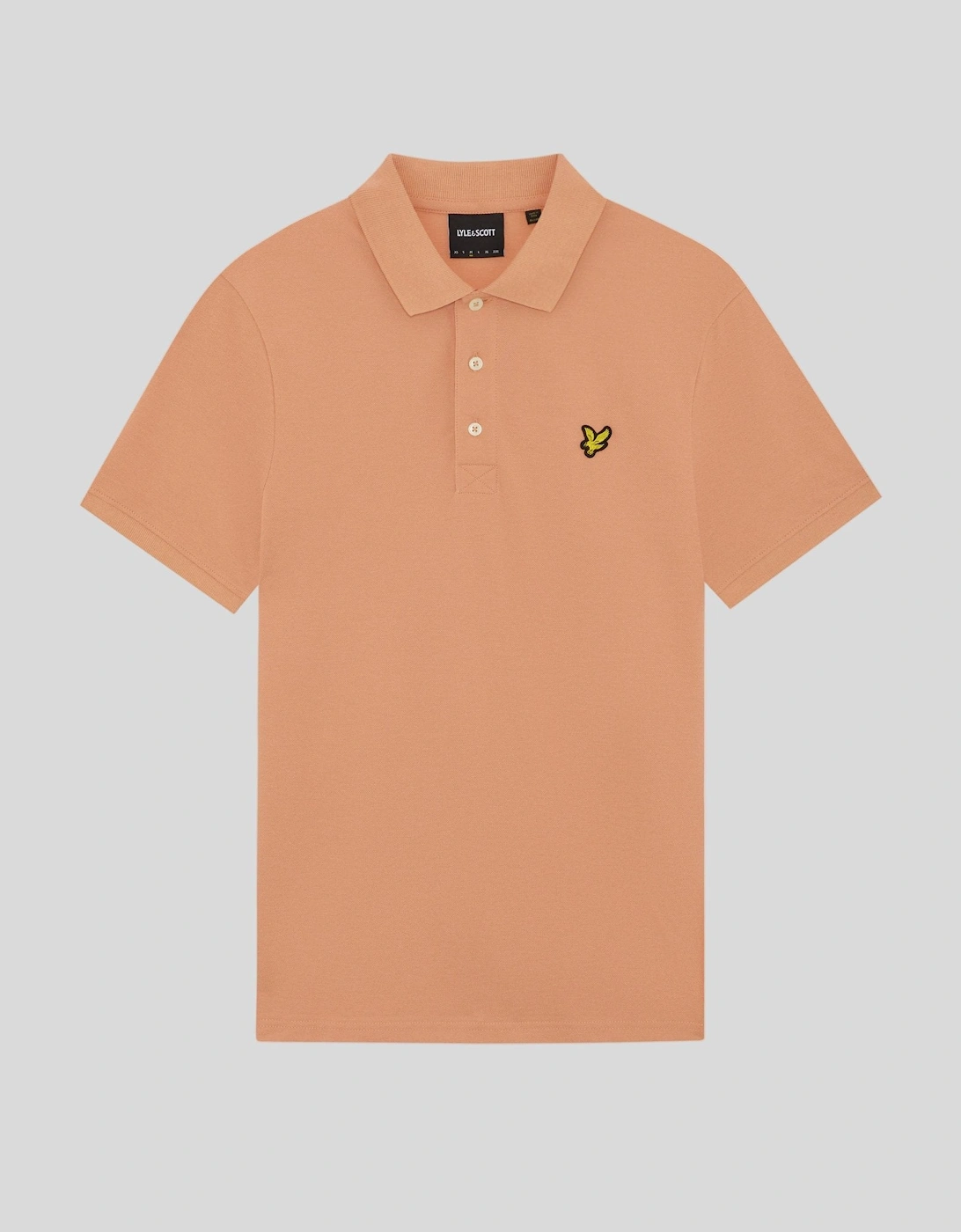 Lyle And Scott Men's Orange Cotton Polo Shirt  38 M