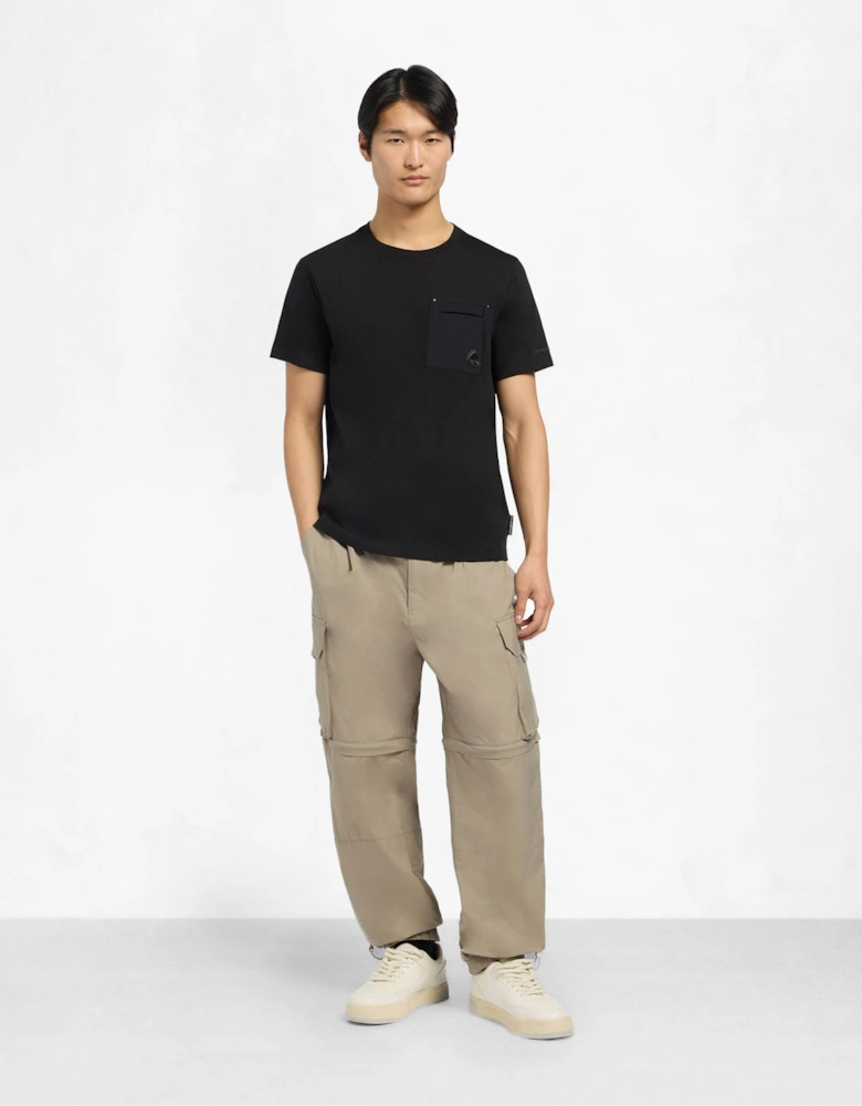 Moose Knuckles Dalon Mens T-Shirt - Black 292