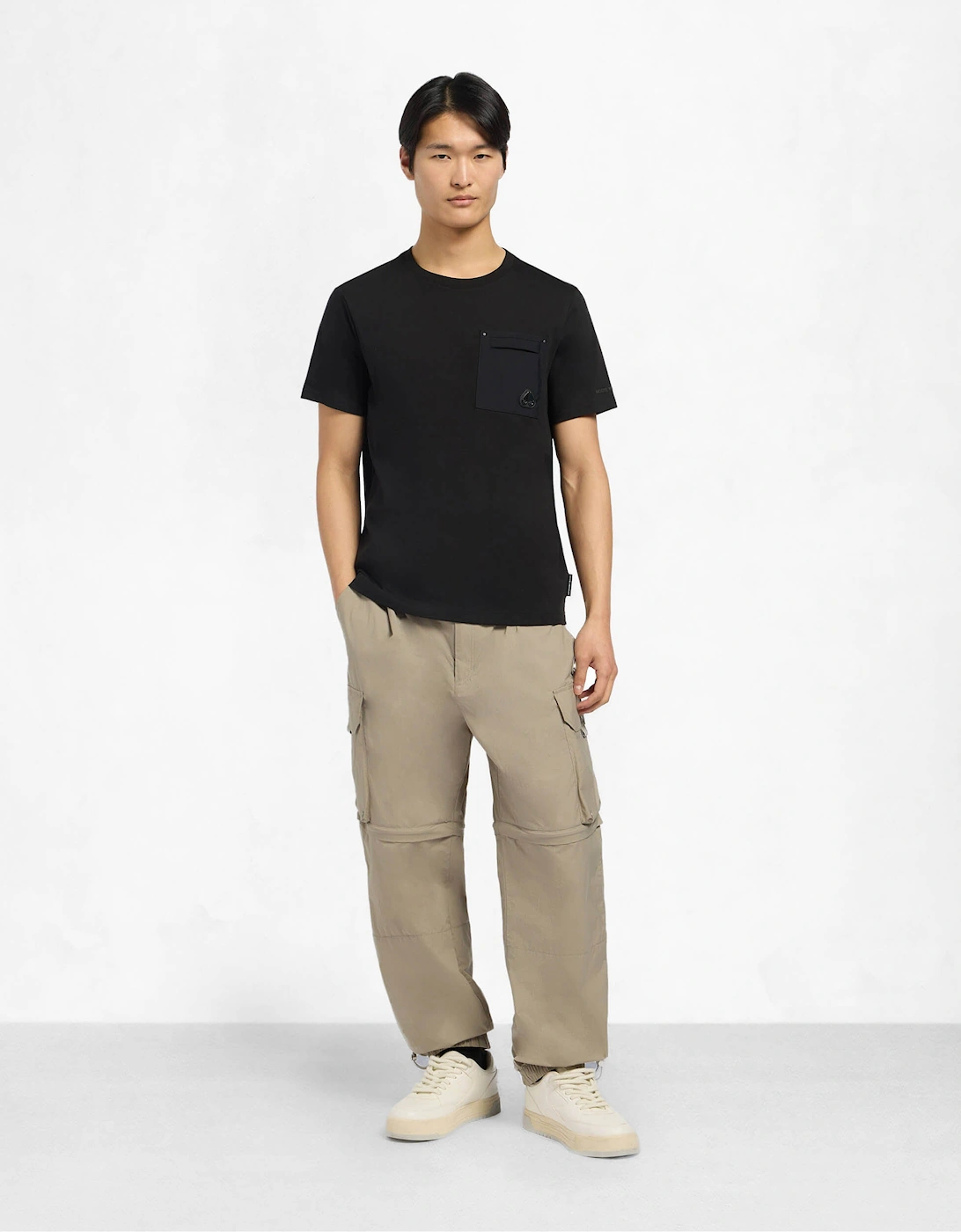 Moose Knuckles Dalon Mens T-Shirt - Black 292