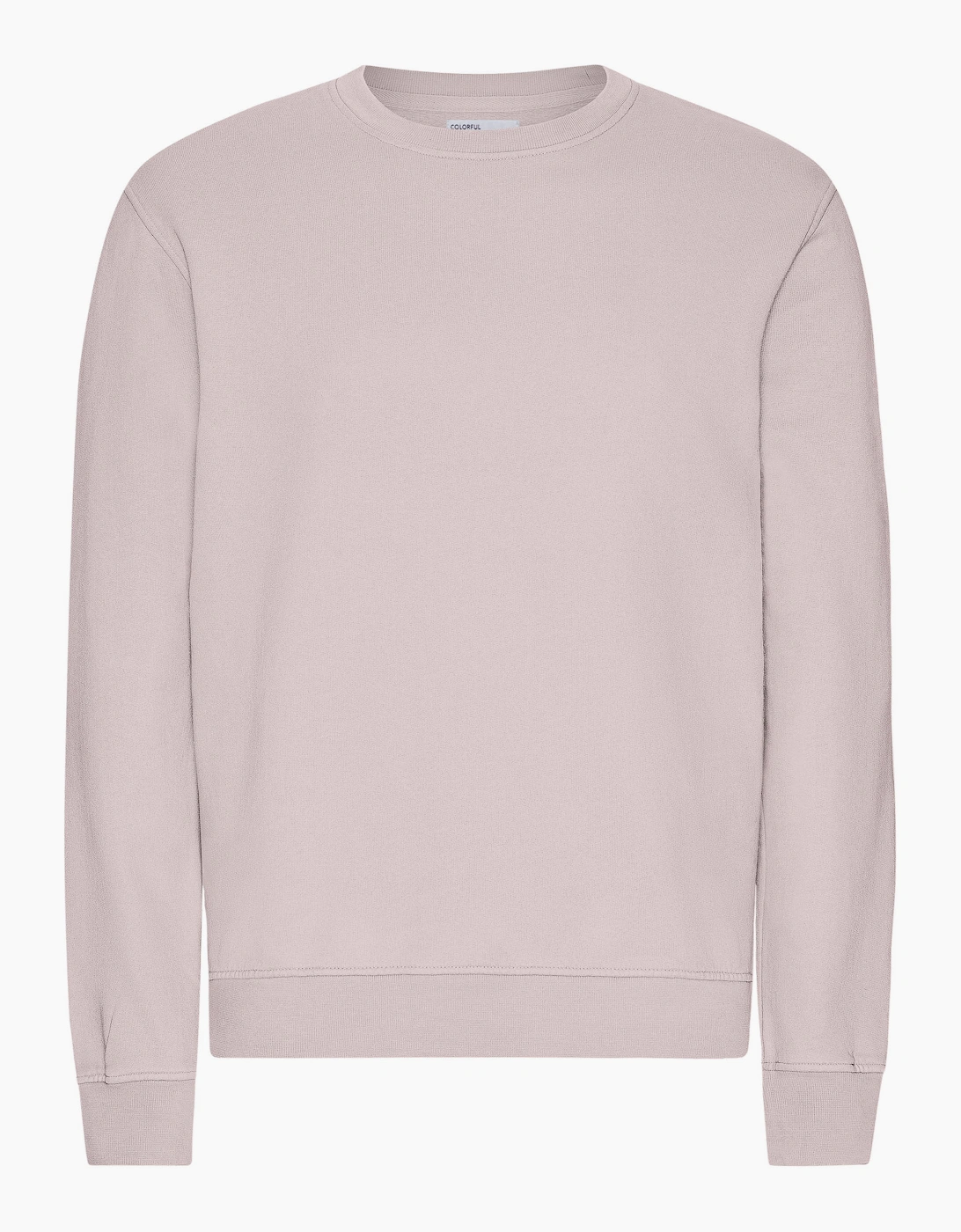Colorful Standard Mens Classic Organic Crew Neck Sweatshirt - Faded Pink