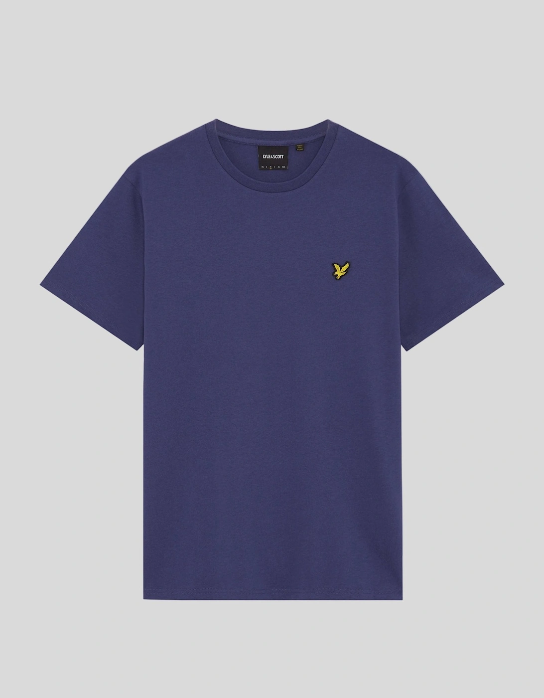 Lyle And Scott Men's Navy Cotton Crew Neck T-Shirt  42 1XL