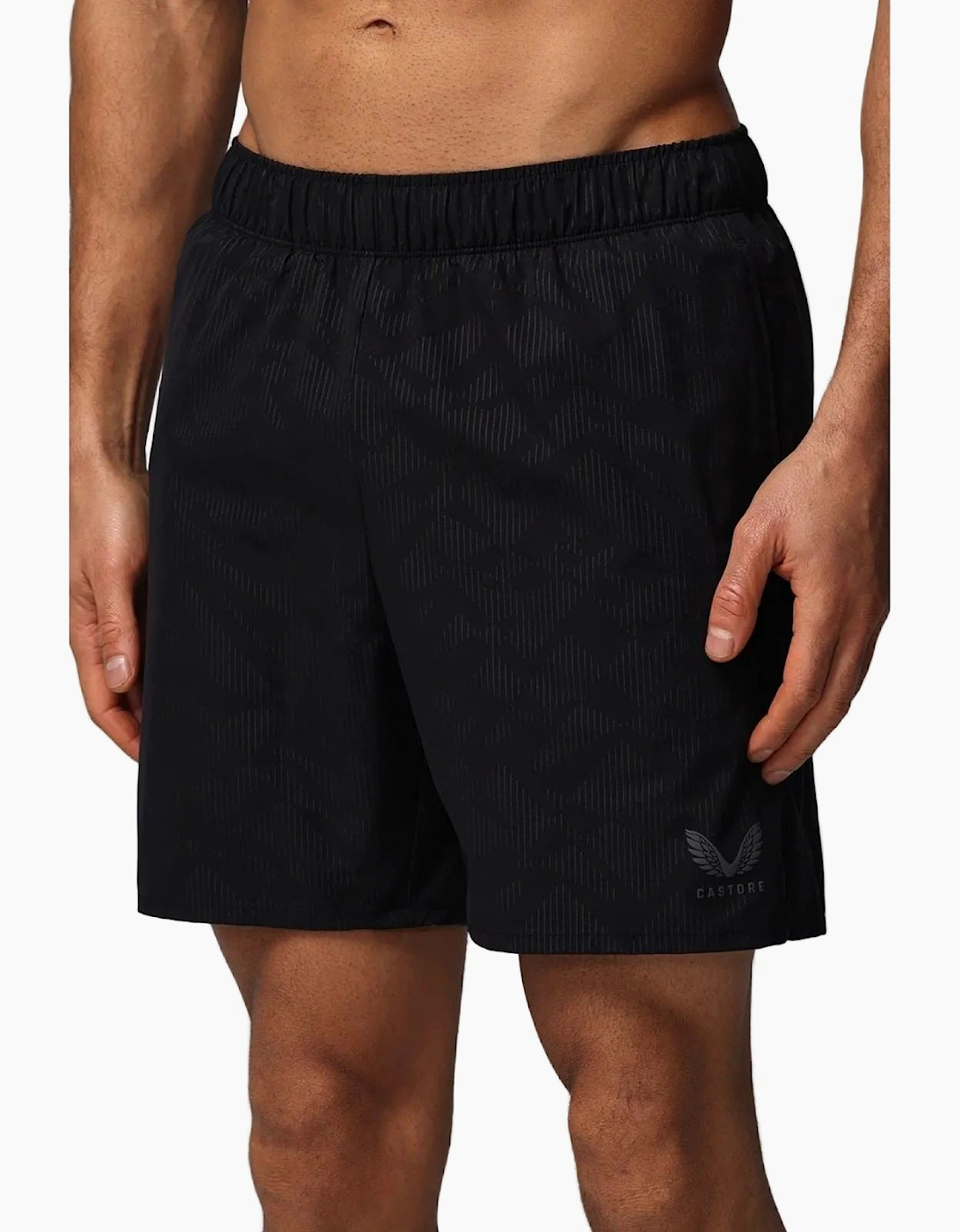 Castore 6" Swim Polyester Men's Black Swim Shorts