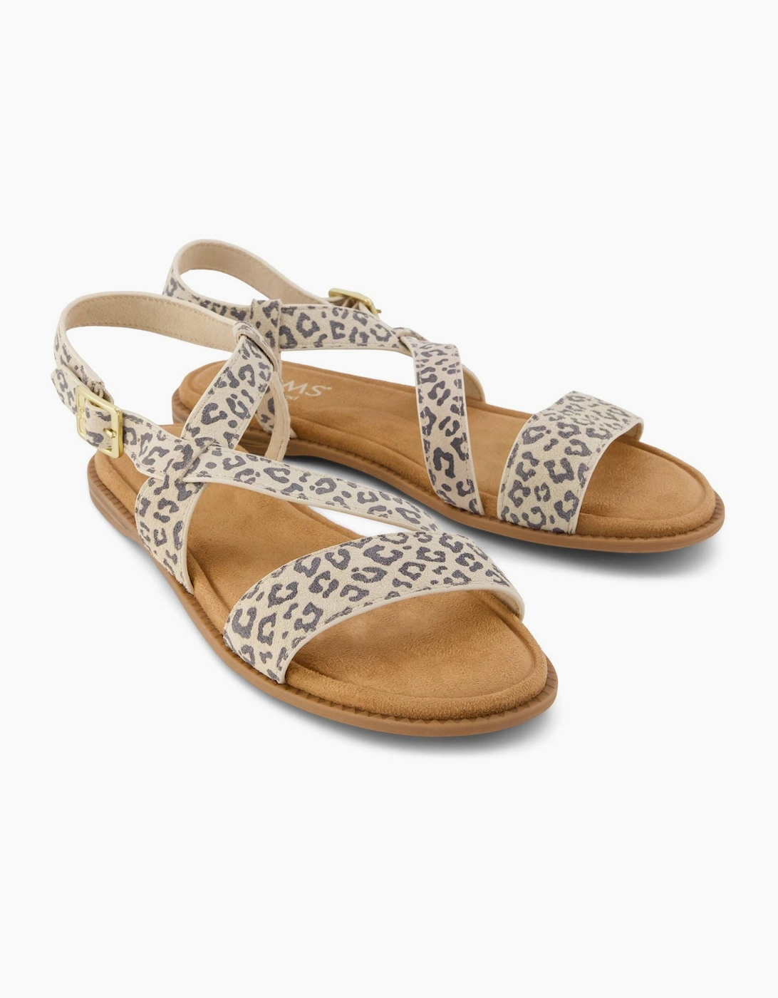 TOMS Mar Leather Women's Oatmeal Sandals