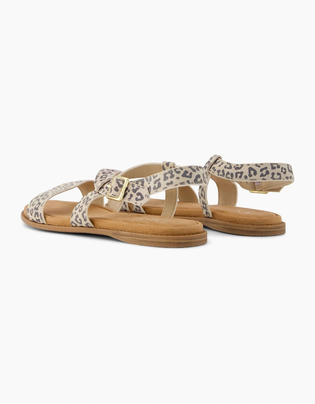 TOMS Mar Leather Women's Oatmeal Sandals