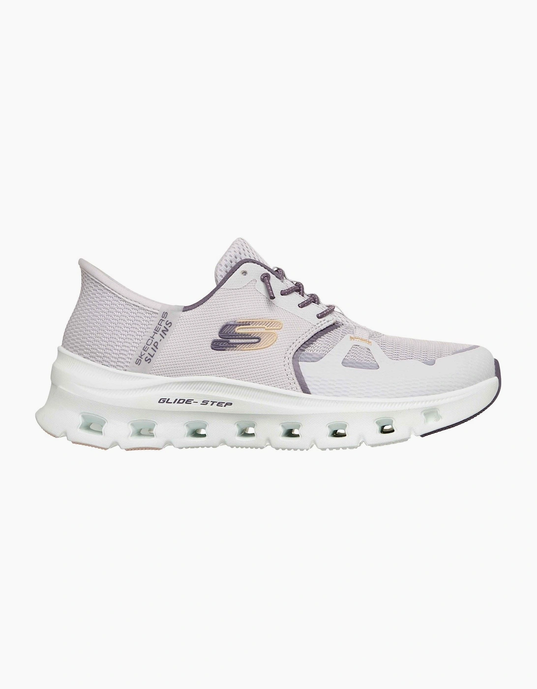 Skechers Glide-Step Pro Polyester Women's Lavender Trainers