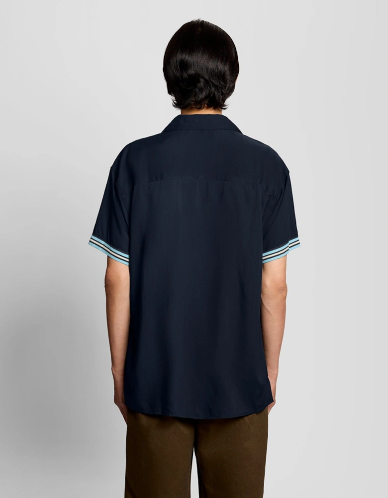 Short Sleeve Laundry Logo Shirt