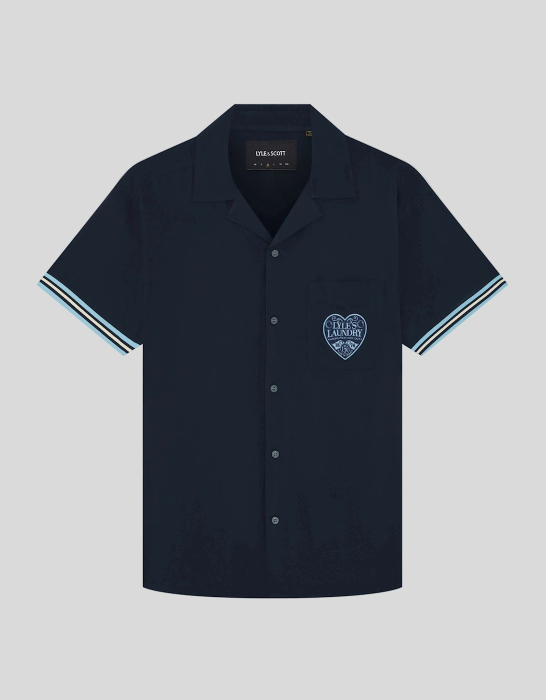 Short Sleeve Laundry Logo Shirt