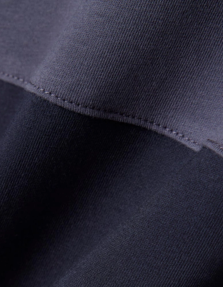 Lacoste Men's Dark Navy Colour Block Cotton T-shirt