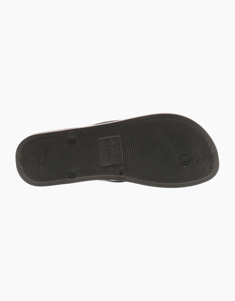 Ipanema Womens Flip Flops Anat Vegan Recyclable Slip On black UK Size