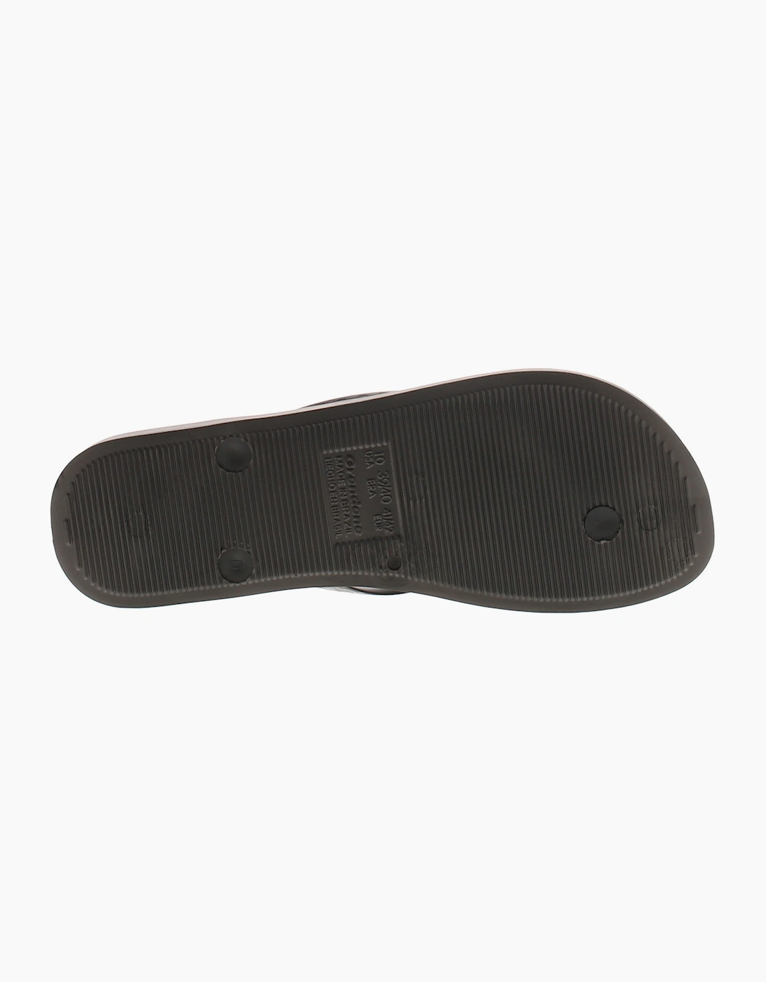 Ipanema Womens Flip Flops Anat Vegan Recyclable Slip On black UK Size