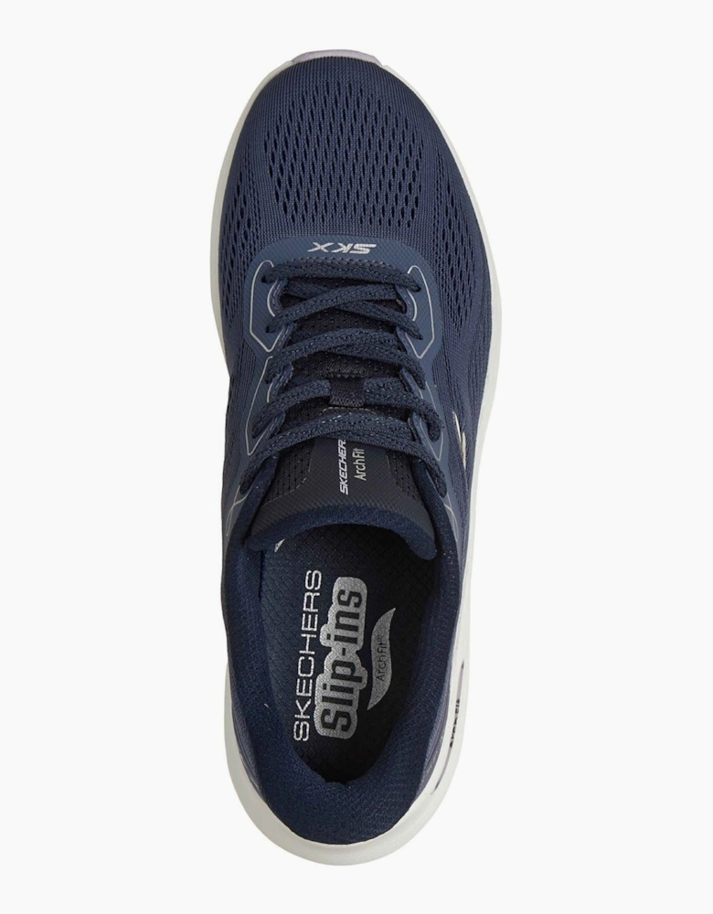Skechers Arch Fit 2.0 Polyester Women's Navy Trainers