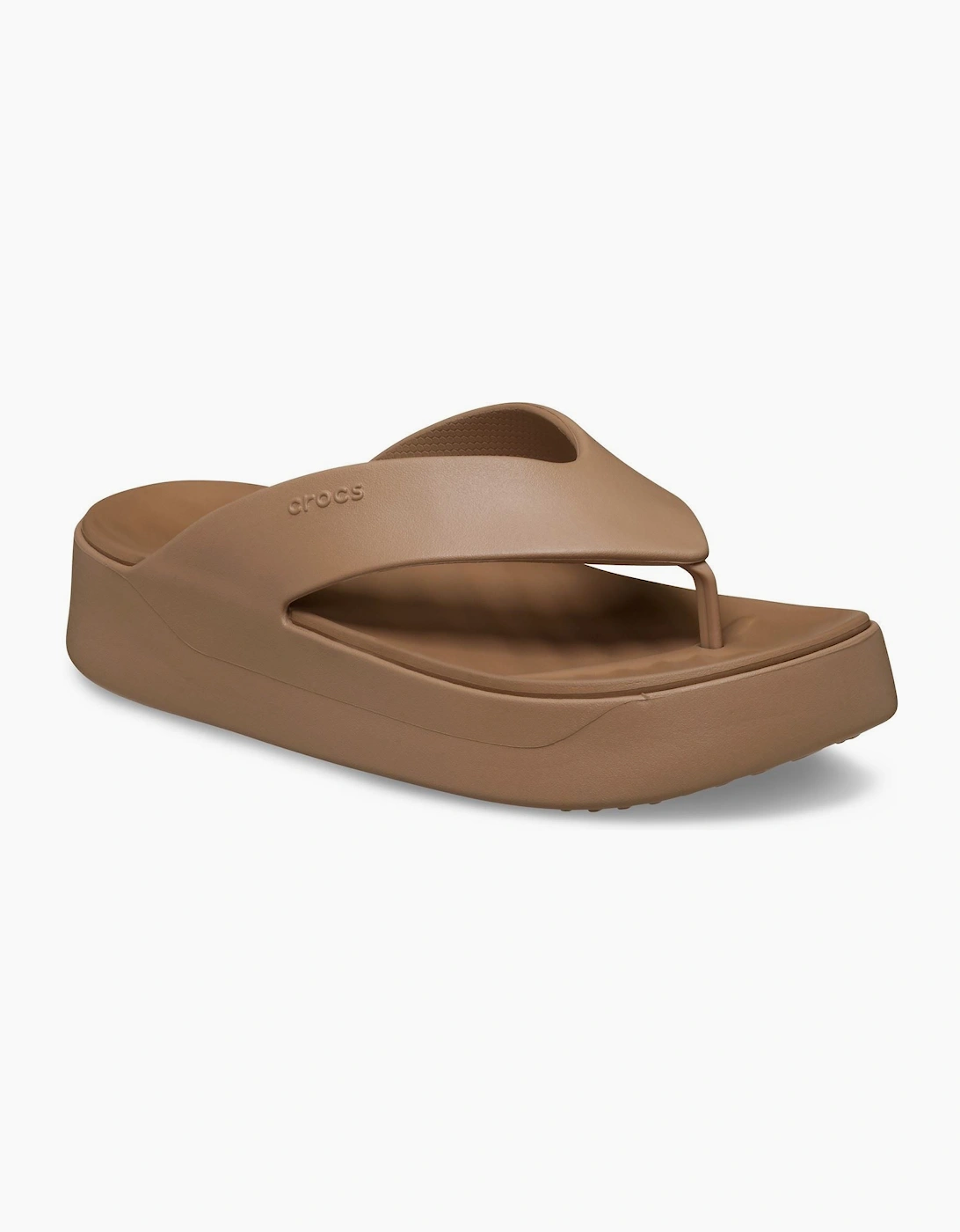 Crocs Getaway Platform EVA Women's Milk Chocolate Sandals
