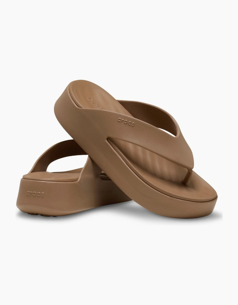 Crocs Getaway Platform EVA Women's Milk Chocolate Sandals