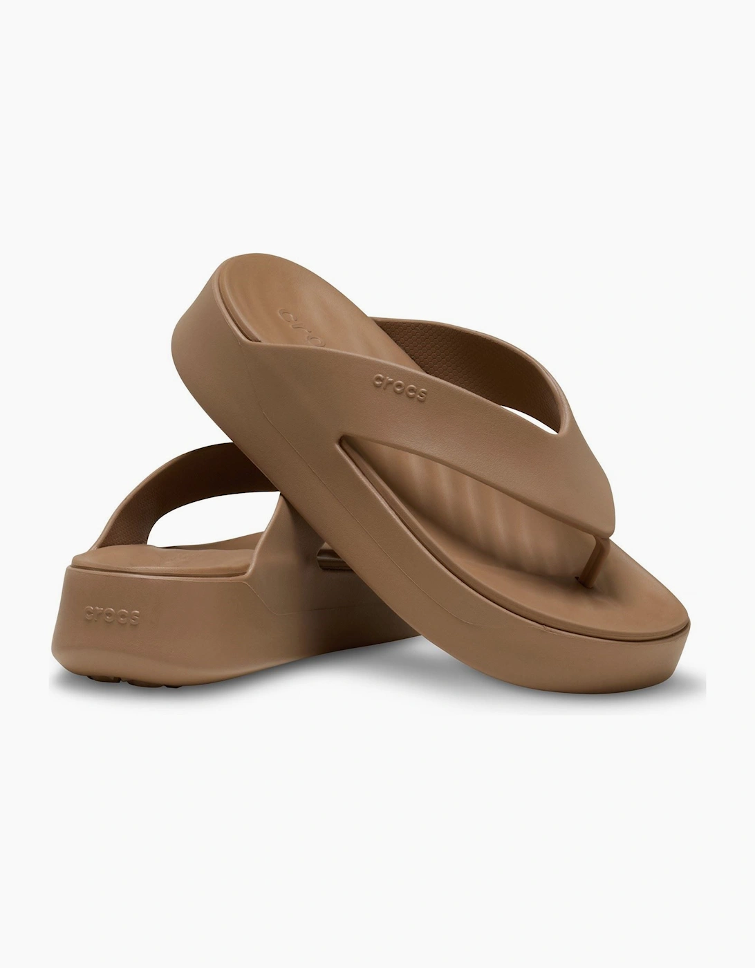 Crocs Getaway Platform EVA Women's Milk Chocolate Sandals