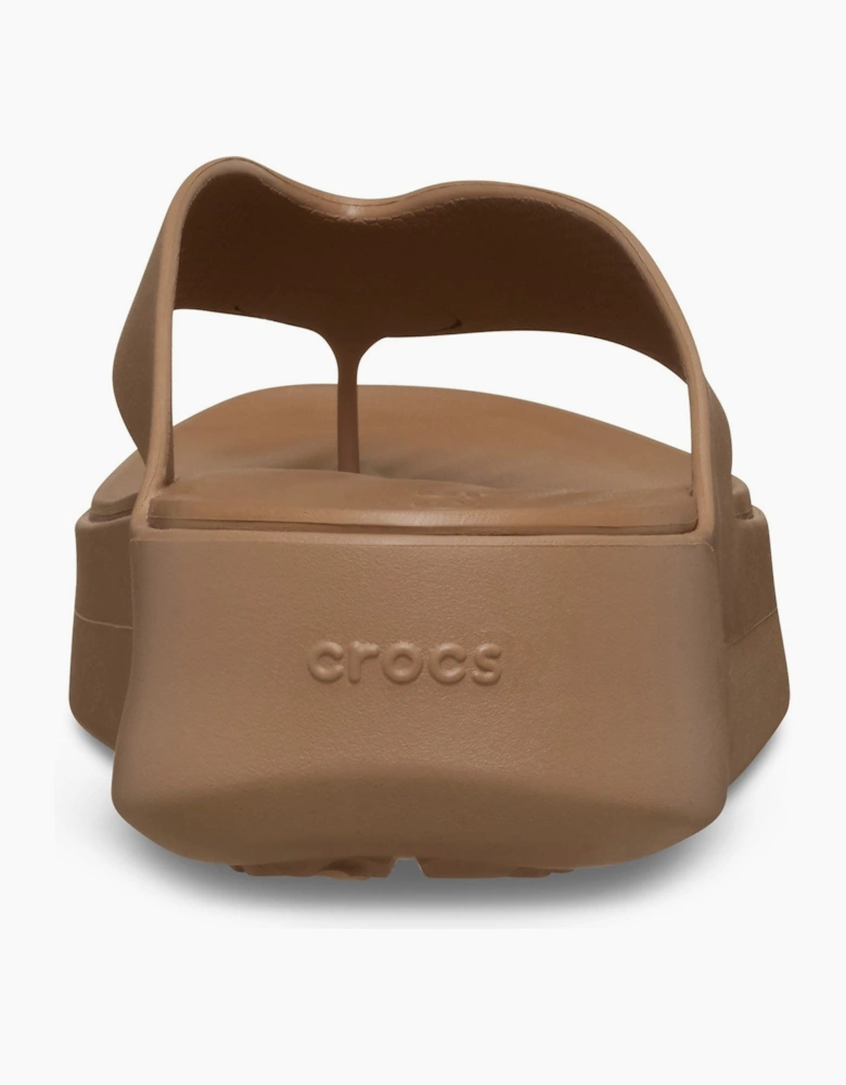 Crocs Getaway Platform EVA Women's Milk Chocolate Sandals