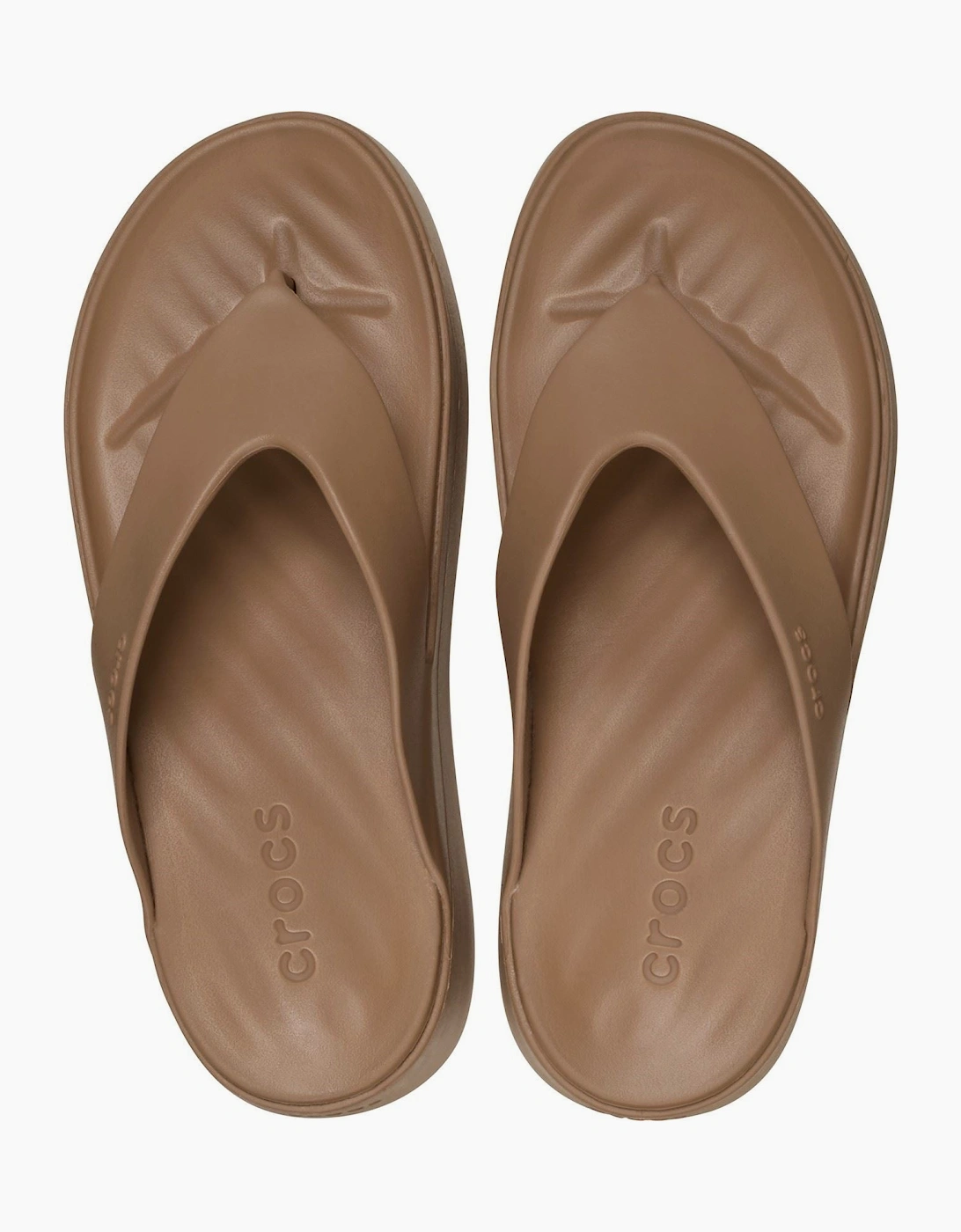 Crocs Getaway Platform EVA Women's Milk Chocolate Sandals