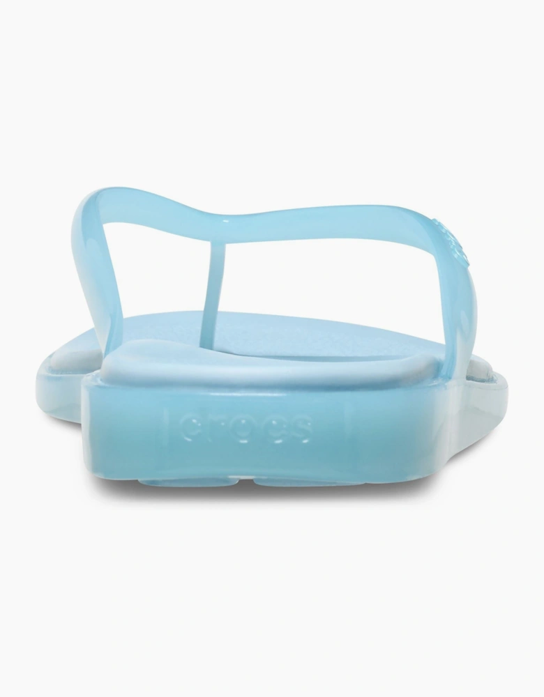 Crocs Miami Round Toe EVA Women's Sky Blue Flip Flops