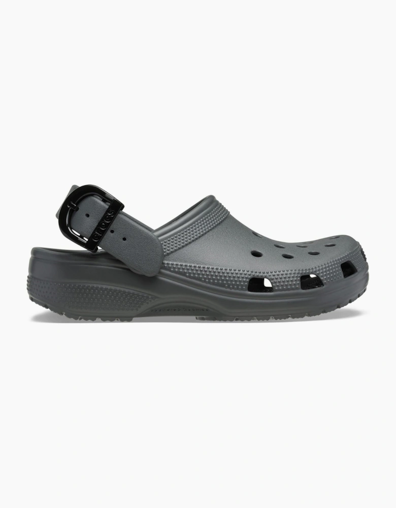 Crocs Classic Buckle EVA Women's Carbon Clogs