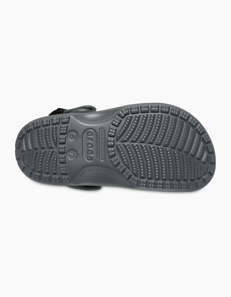 Crocs Classic Buckle EVA Women's Carbon Clogs