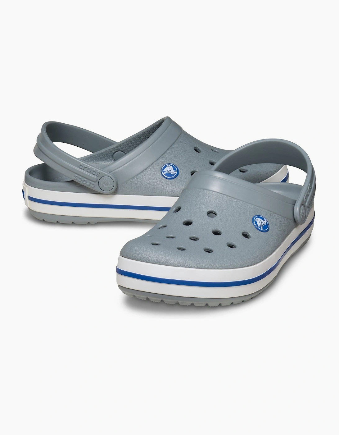 Crocs Crocband Rubber Men's Concrete Clogs
