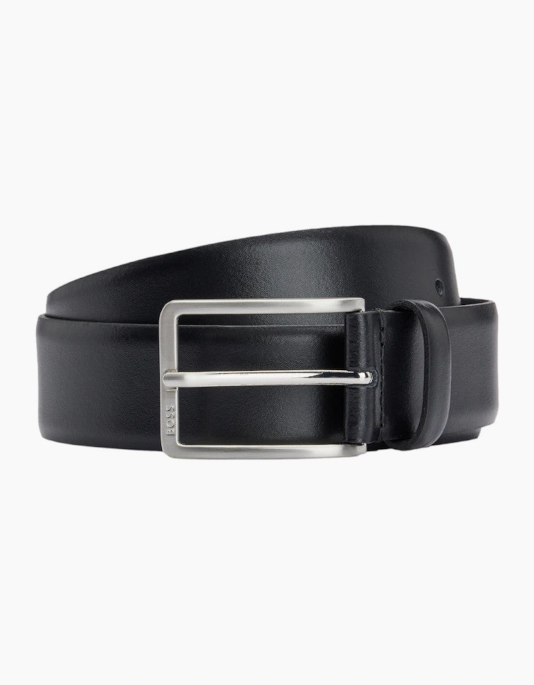 BOSS Black Erman L Sz35 Belt S1-26 001 Black