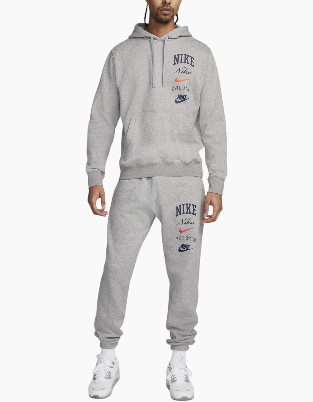 NIKE Mens Tracksuit Joggers Pullover Hoodie