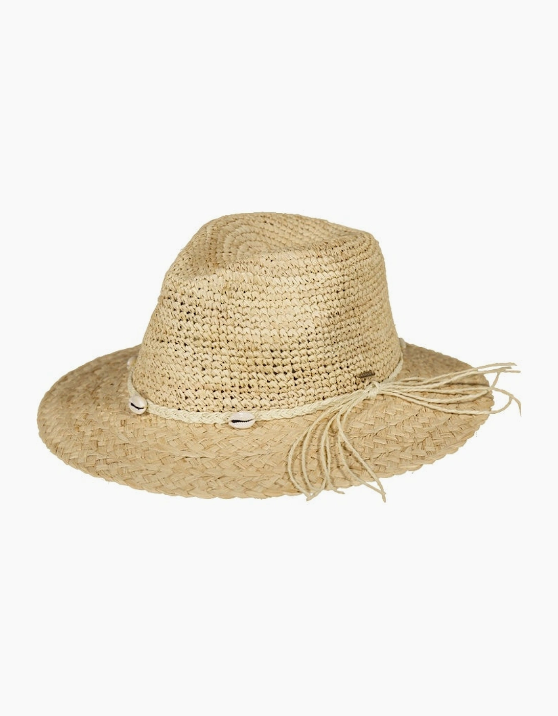 Women's Barts Womens Alora Fedora Straw Hat - Natural - M - Cream - Size, M