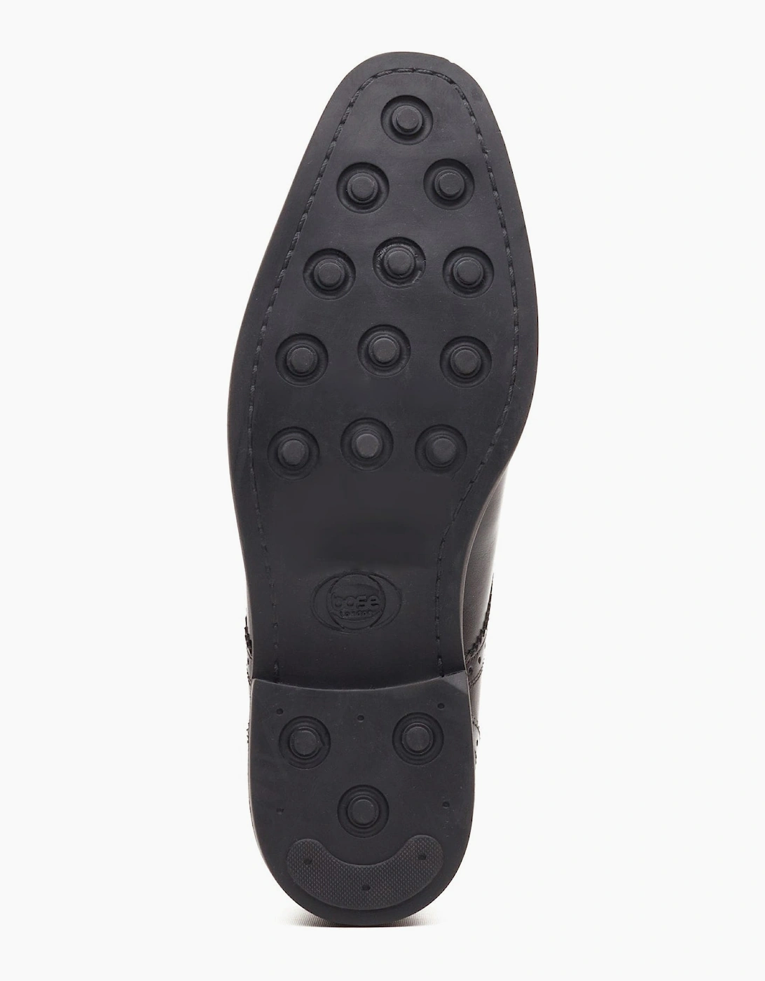 Base London ETON Mens Derby Shoes Black